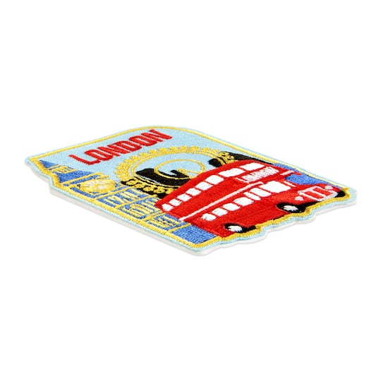 London Embroidered Iron-On & Adhesive Patch by Make Market®